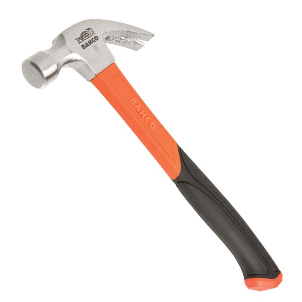 BAHCO 428 Curved Fibreglass Claw Hammer 454g (16oz)