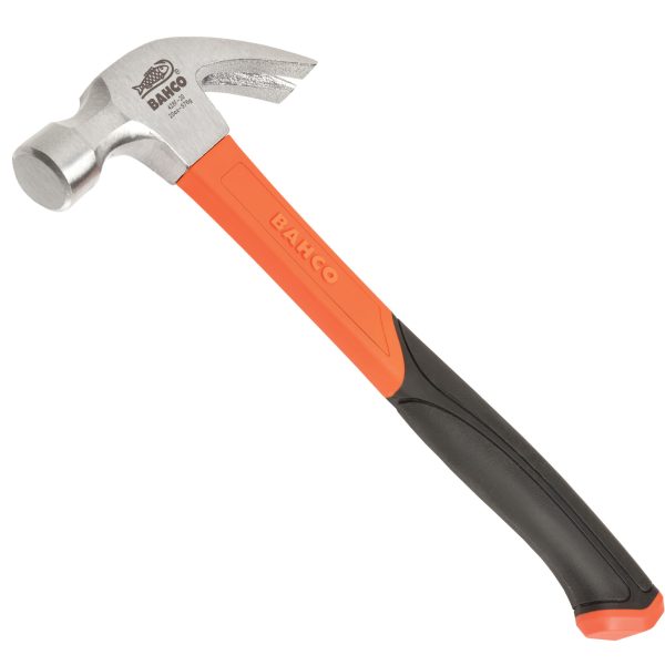 BAHCO 428 Curved Fibreglass Claw Hammer 570g (20oz)