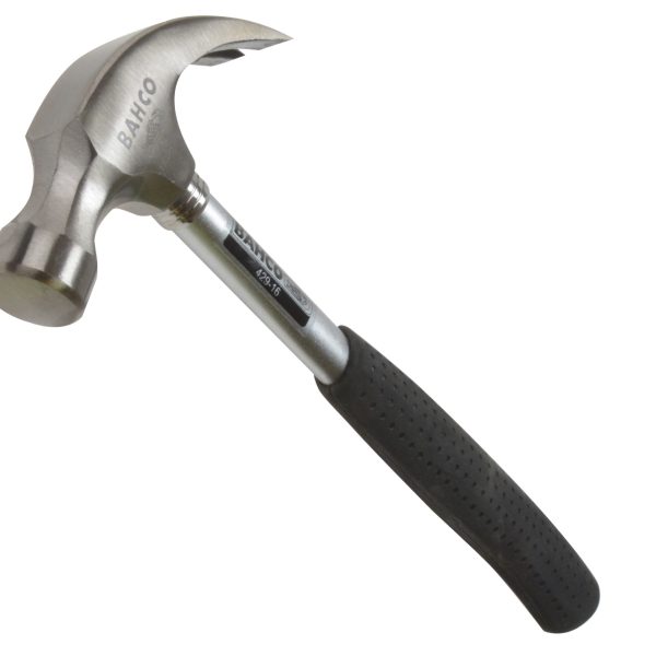BAHCO Claw Hammer Steel Shaft 450g (16oz)