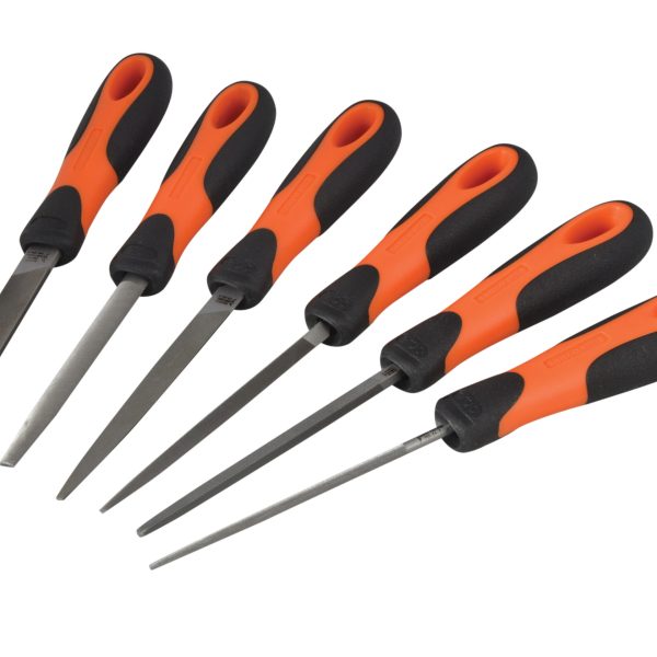 BAHCO 1-476 ERGO™ File Set 6 Piece 100mm (4in)