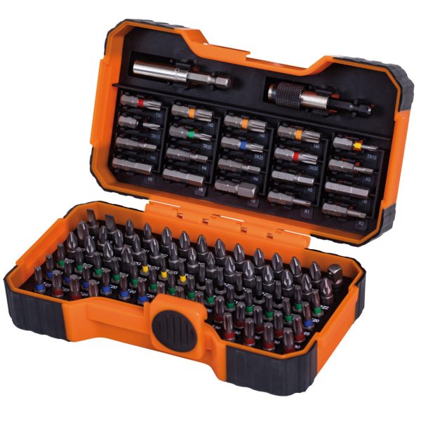 BAHCO 59/S100BC Colour Coded Bit Set, 100 Piece
