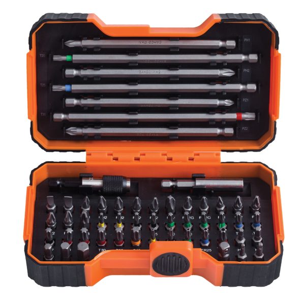 BAHCO 59/S54BC Colour-Coded Bit Set, 54 Piece