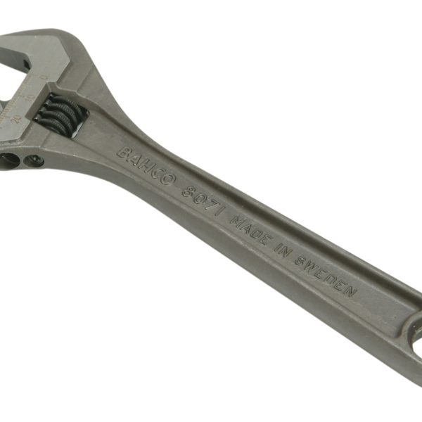 BAHCO 8074 Black Adjustable Wrench 380mm (15in)