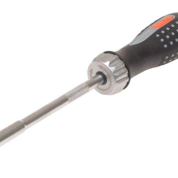 BAHCO 808050 Ratchet Screwdriver & 6 Bits