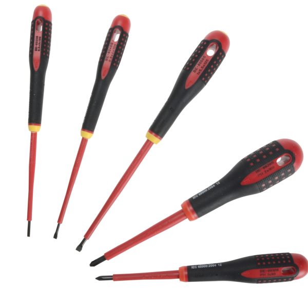 BAHCO BE-9881S Insulated ERGO™ Screwdriver Set, 5 Piece