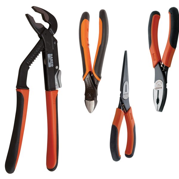 BAHCO 9897 Plier Set, 4 Piece