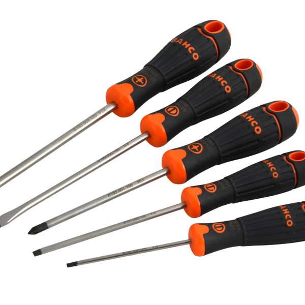 BAHCO BAHCOFIT Screwdriver Set, 5 Piece