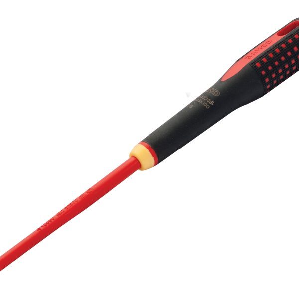 BAHCO ERGO™ Slim VDE Insulated Slotted Screwdriver 3.5 x 100mm