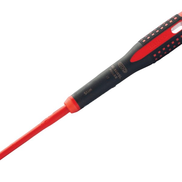 BAHCO ERGO™ Slim VDE Insulated Phillips Screwdriver PH1 x 80mm