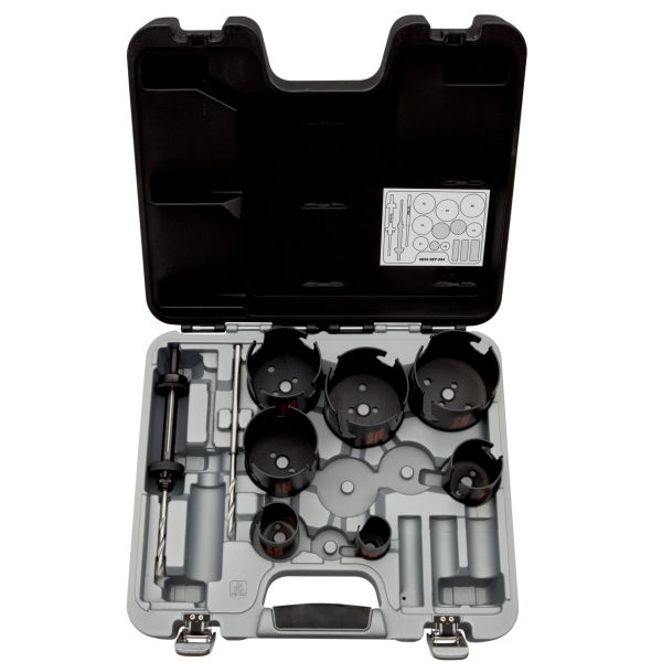 BAHCO Multi-Construction Superior™ Holesaw Set,  9 Piece