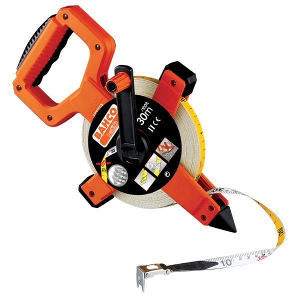 BAHCO LTS Open Reel Fibreglass Tape 100m/330ft (Width 13mm)