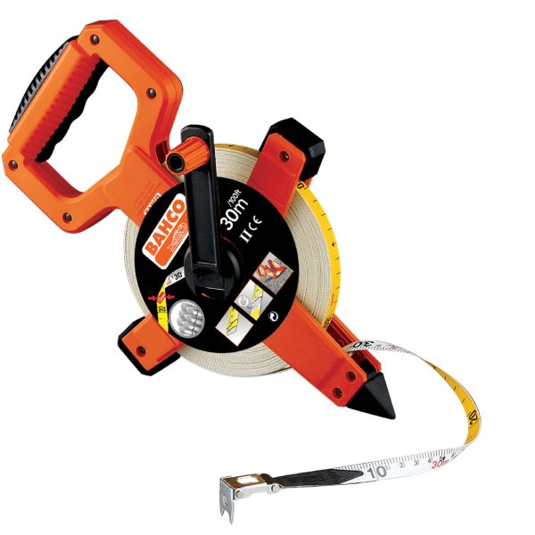 BAHCO LTS Open Reel Fibreglass Tape 50m/165ft (Width 13mm)