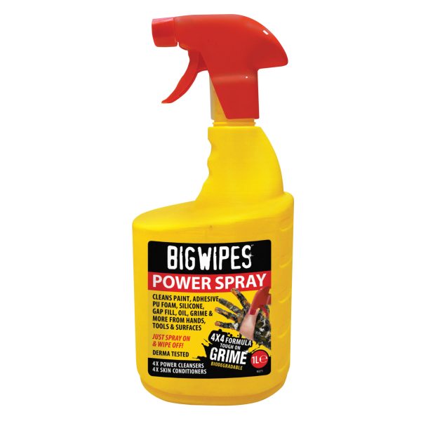 BIG WIPES Power Spray Pro+ Antiviral Cleaning Spray 1 litre