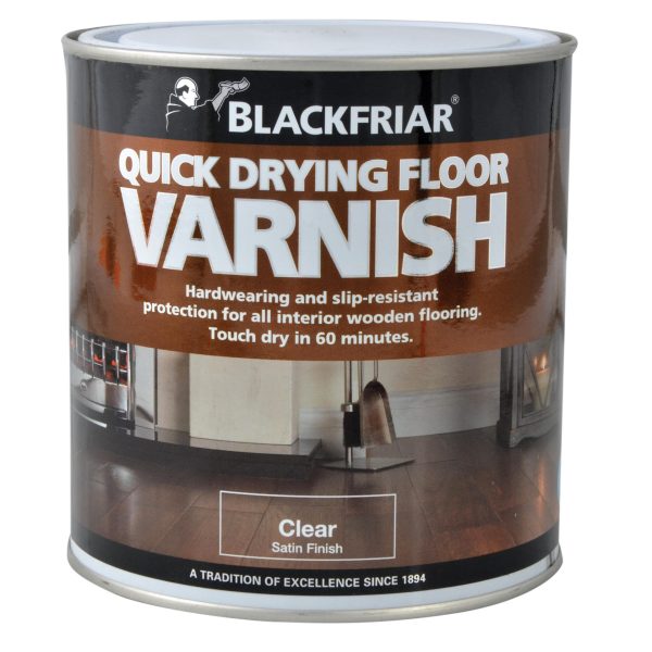 BLACKFRIAR Duratough Floor Varnish Satin 1 litre