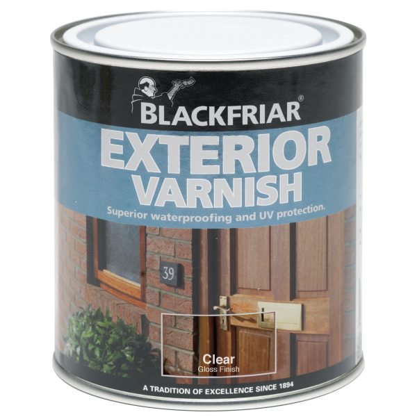 BLACKFRIAR Exterior Varnish UV66 Clear Gloss 250ml