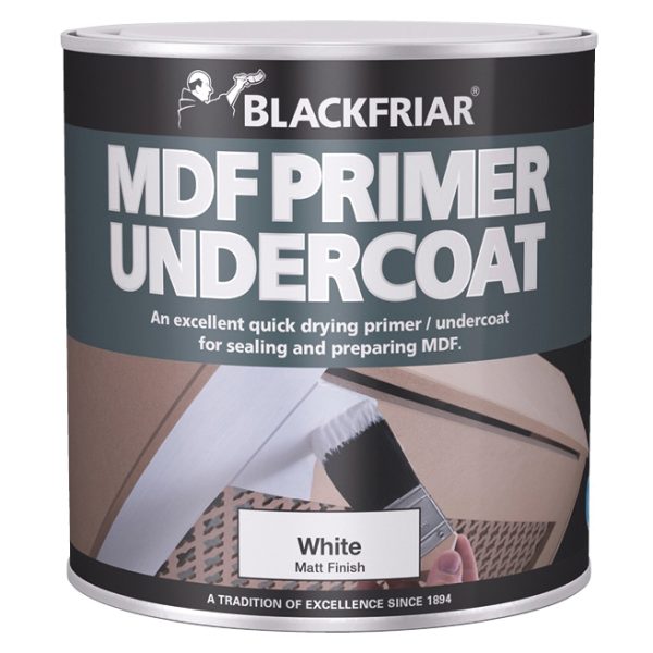 BLACKFRIAR Quick Drying MDF Acrylic Primer Undercoat 1 litre