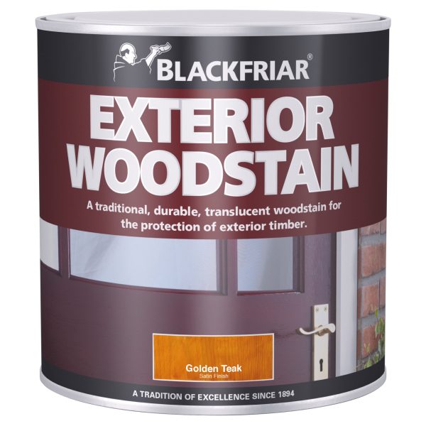 BLACKFRIAR Traditional Exterior Woodstain Brown Mahogany 500ml