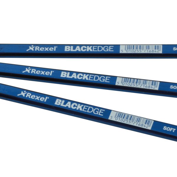 BLACKEDGE Carpenter's Pencils - Blue / Soft (Card 12)