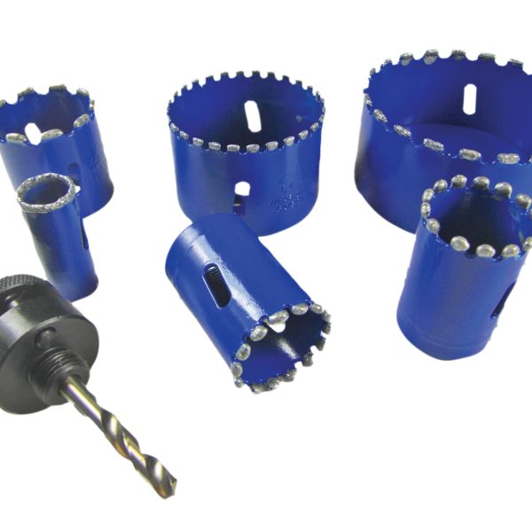 BOA Kitchen & Bathroom Installer Kit Diamond Holesaw Set, 6 Piece