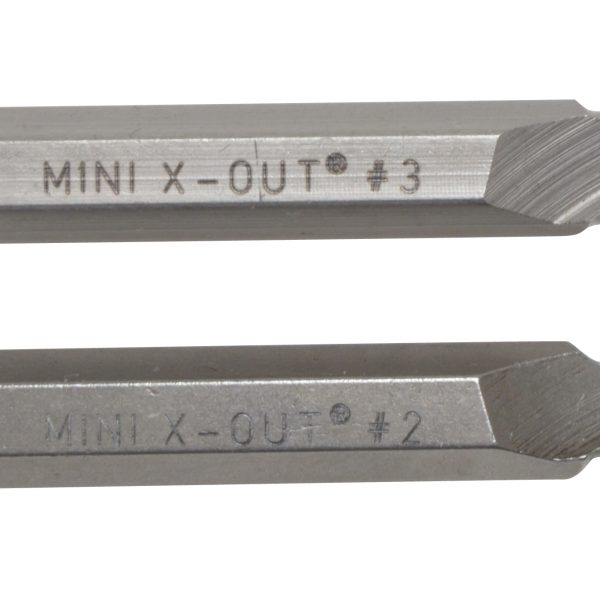 BOA Mini X-Out® Screw Extractors Wood Screw Sizes No.6-10
