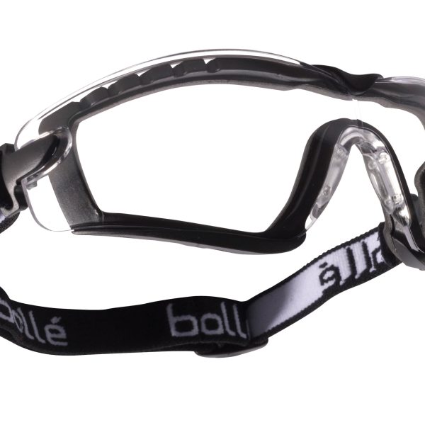 BOLLE SAFETY COBRA PSI PLATINUM® Safety Glasses with Strap Clear