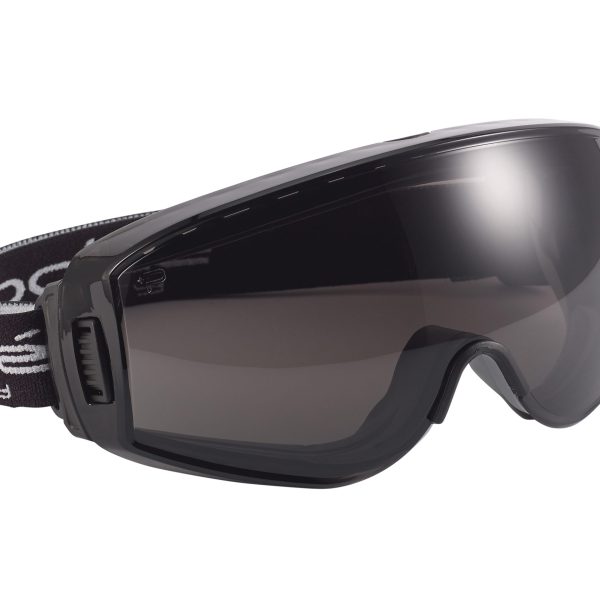 BOLLE SAFETY Pilot PLATINUM® Ventilated Safety Goggles - Smoke