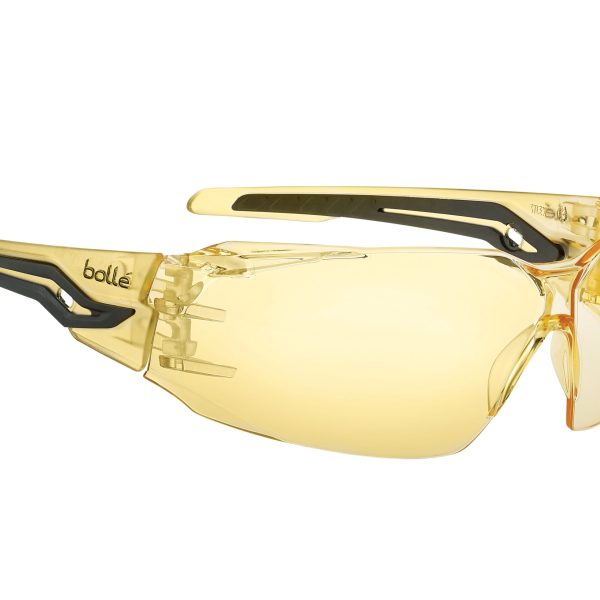 BOLLE SAFETY SILEX Safety Glasses - Yellow