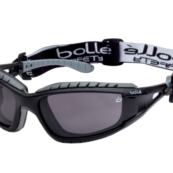 BOLLE SAFETY TRACKER PLATINUM® Safety Goggles Vented Smoke