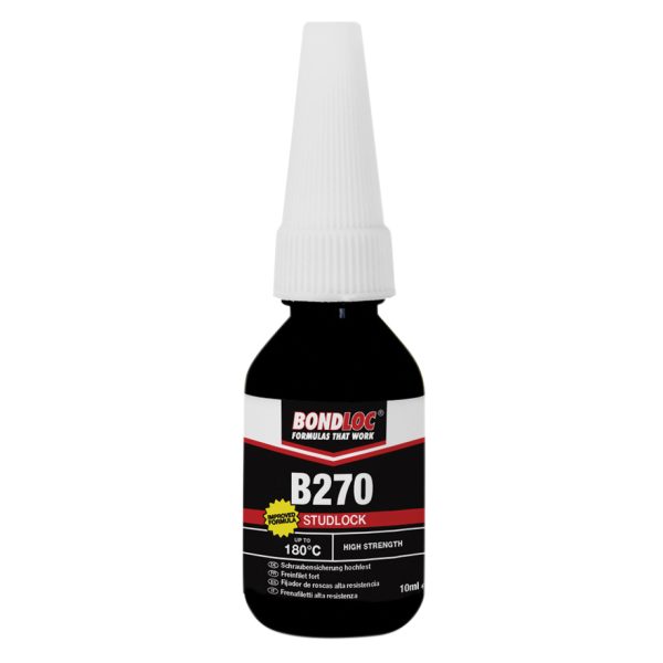 BONDLOC B270 Studlock High Strength Threadlocker 10ml