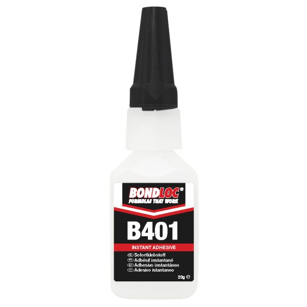 BONDLOC B401 Medium Viscosity Cyanoacrylate 20g