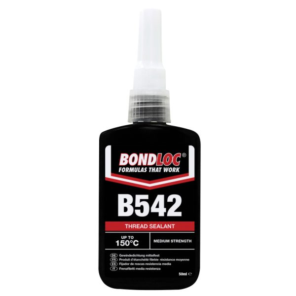 BONDLOC B542 Hydraulic Seal Pneumatic Fittings 50ml