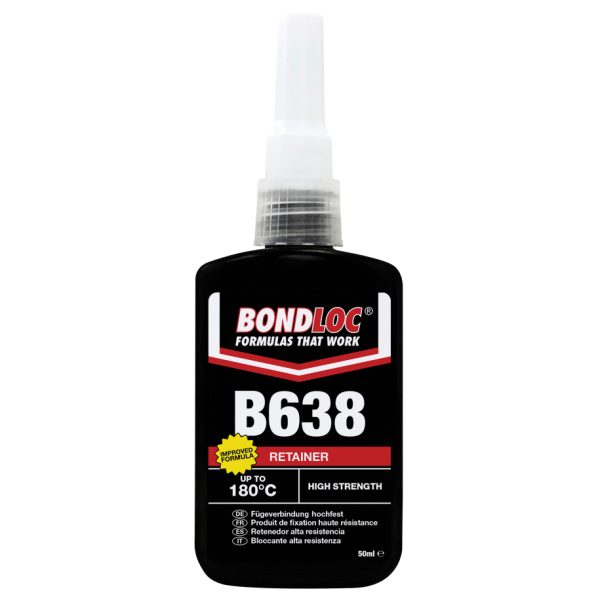 BONDLOC B638 High Strength Retaining Compound 50ml