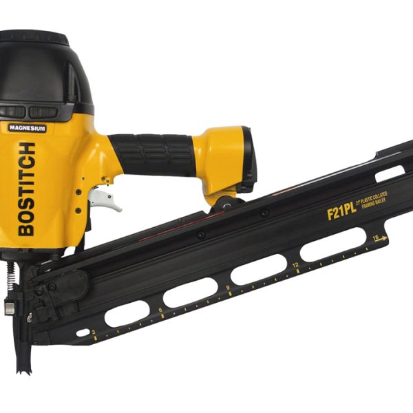 BOSTITCH F21PL-E Pneumatic Roundhead & MCN Stick Nailer 38-90mm