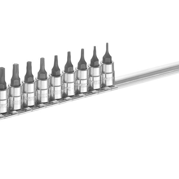 EXPERT Socket Set of 10 TORX 1/4in Drive