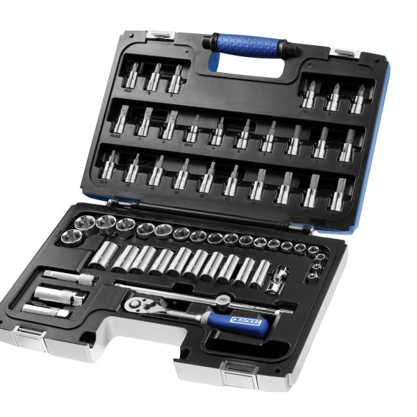 EXPERT Socket & Accessory Set of 61 Metric 3/8in Drive
