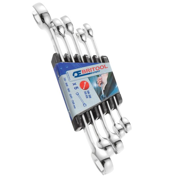 EXPERT Flare Nut Wrench Set, 5 Piece