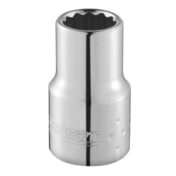 EXPERT Bi-Hexagon Socket 12 Point Regular 1/4in Drive 11/32in
