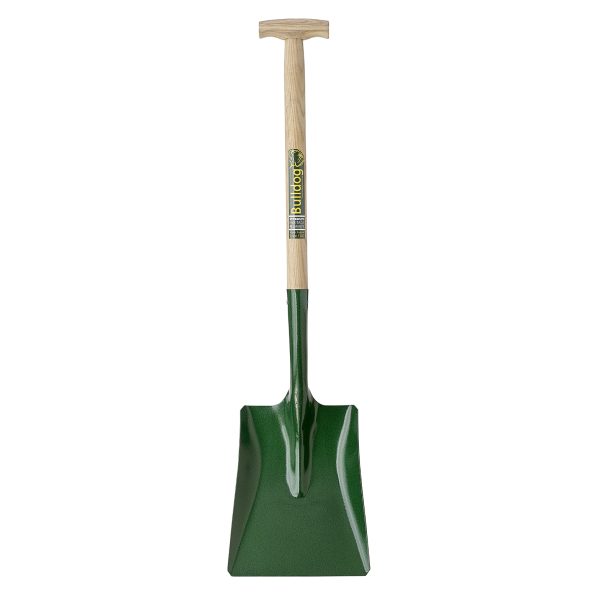 BULLDOG 2SM2T Open Socket Square Shovel No.2 T-Handle