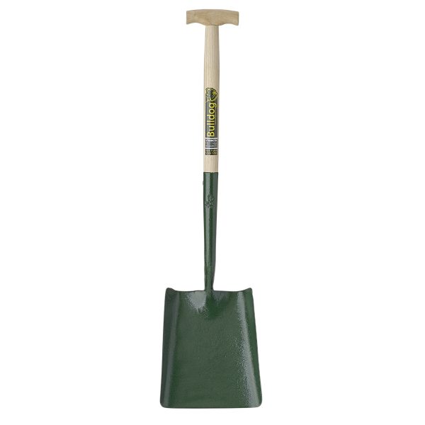 BULLDOG Solid Socket Square Shovel T-Handle