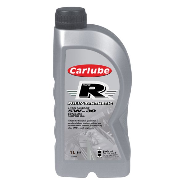 CARLUBE Triple R 5W-30 Fully Synthetic Oil 1 litre