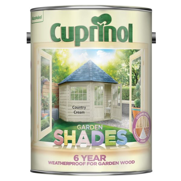CUPRINOL  Garden Shades Country Cream 5 litre