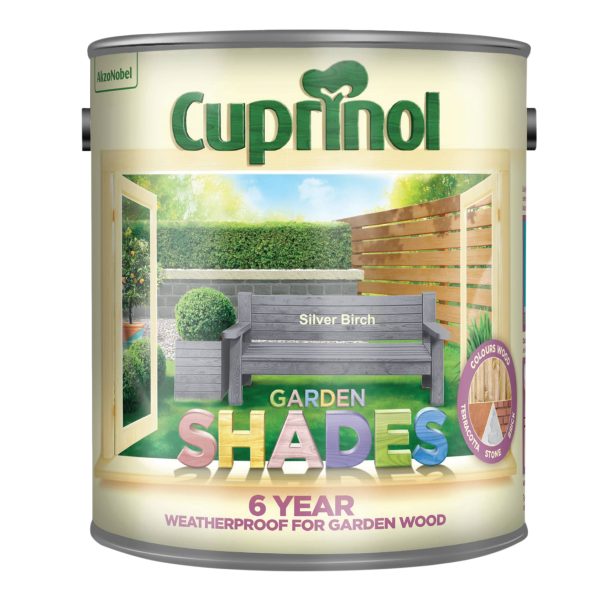 CUPRINOL  Garden Shades Silver Birch 2.5 litre