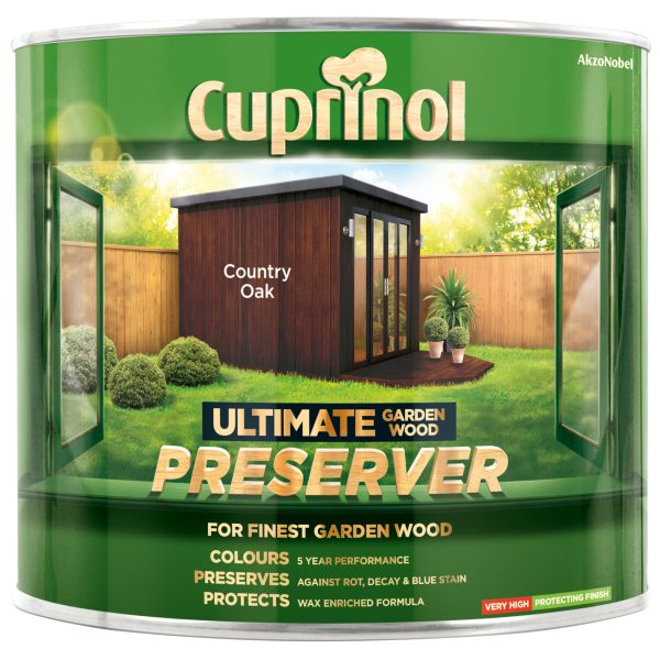 CUPRINOL  Ultimate Garden Wood Preserver Country Oak 1 litre