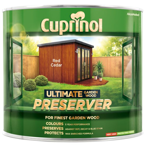 CUPRINOL  Ultimate Garden Wood Preserver Red Cedar 1 litre