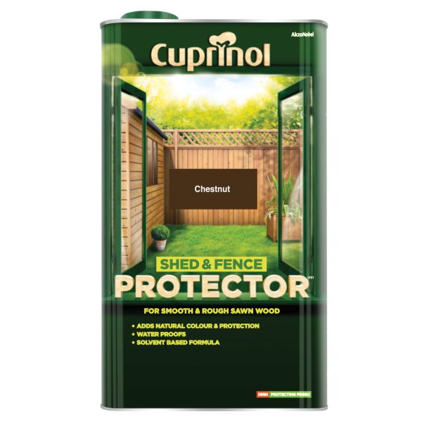 CUPRINOL  Shed & Fence Protector Chestnut 5 litre