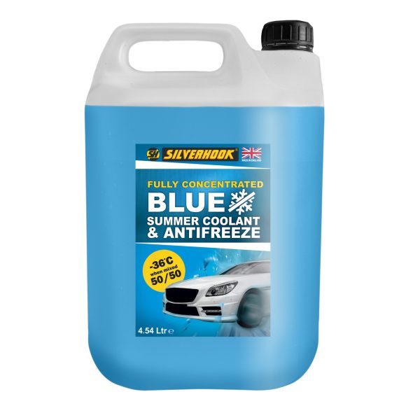 SILVERHOOK Fully Concentrated Antifreeze Blue 4.5 litre