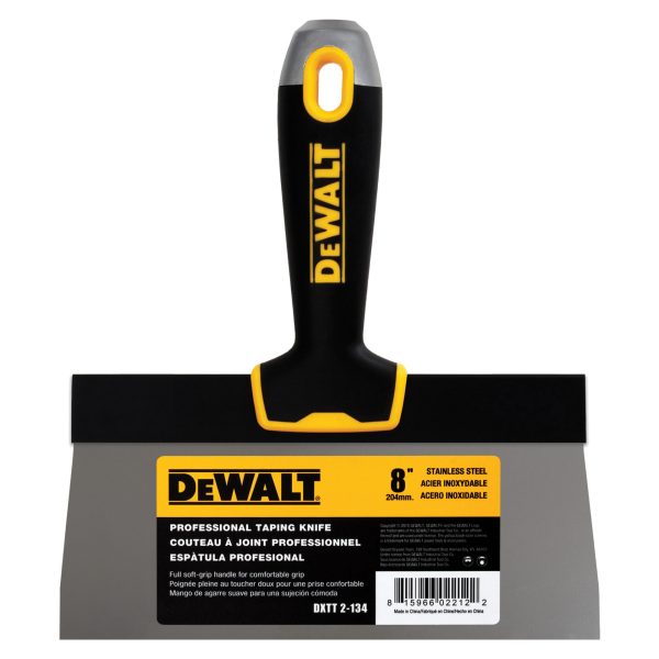 DEWALT  Soft Grip Taping Knife 200mm (8in)