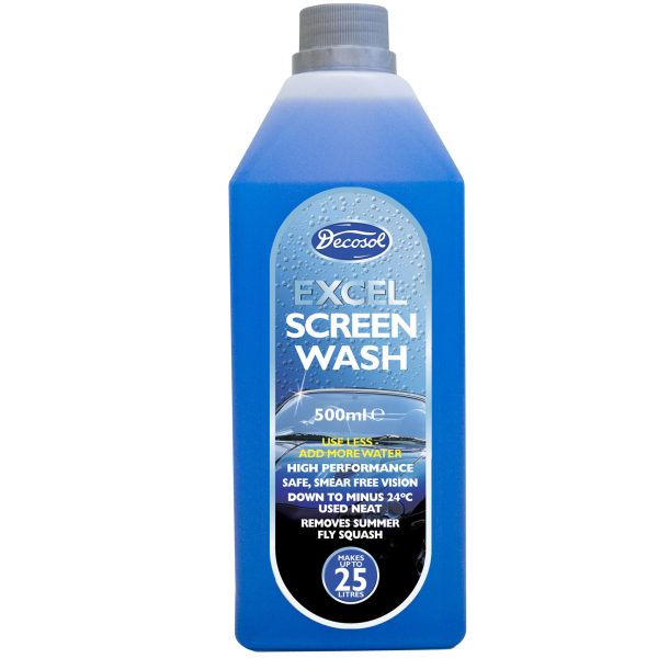 DECOSOL Excel Screenwash 500ml