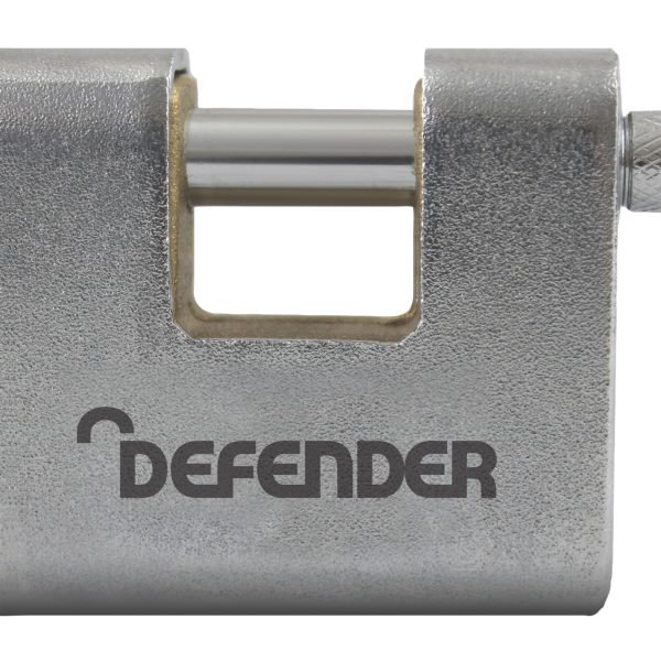 DEFENDER Armoured Warehouse Block Padlock 60mm Keyed Alike