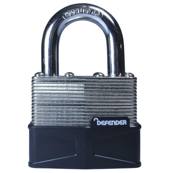 DEFENDER Laminated Padlock 50mm Keyed Alike
